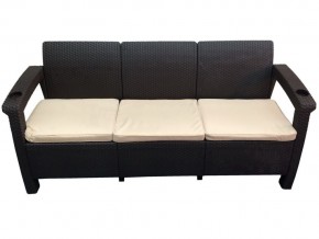 Диван Yalta Sofa 3 Set шоколадный в Бакале - bakal.магазин96.com | фото