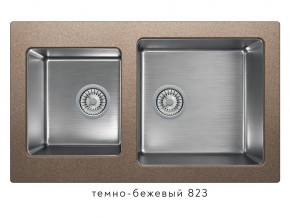 Мойка комбинированная Tolero twist TTS-840 Темно-бежевый 823 в Бакале - bakal.магазин96.com | фото