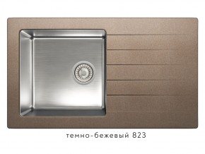 Мойка комбинированная Tolero twist TTS-860 Темно-бежевый 82 в Бакале - bakal.магазин96.com | фото