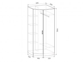 Шкаф угловой в Бакале - bakal.магазин96.com | фото